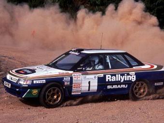 McRae Subaru Legacy.    carscoop.blogspot.com