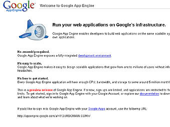    Google App Engine
