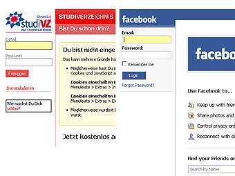    StudiVZ  Facebook 