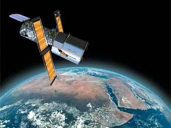 Телескоп "Хаббл". Иллюстрация с сайта www.hubblesite.org Телескоп "Хаббл". Иллюстрация с сайта www.hubblesite.org