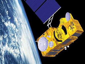 Компьютерная модель одного из спутников системы "Коперник". Изображение ESA Компьютерная модель одного из спутников системы "Коперник". Изображение ESA