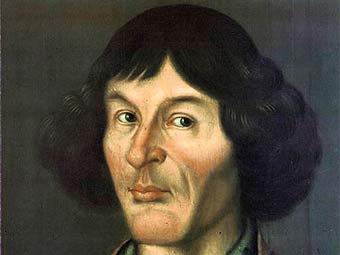 Николай Коперник. Фрагмент портрета кисти неизвестного художника, 1580 год Николай Коперник. Фрагмент портрета кисти неизвестного художника, 1580 год