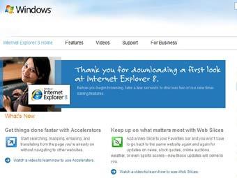   Internet Explorer 8   Microsoft