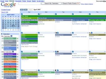  Google Calendar