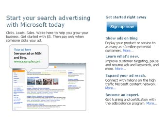  MS adCenter 