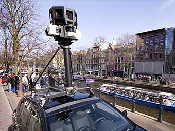  Google Street View.   AFP