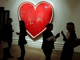        "All you need is love".  ©AFP